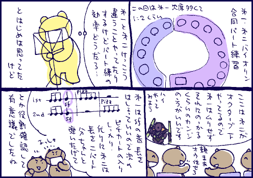 分担マンガ