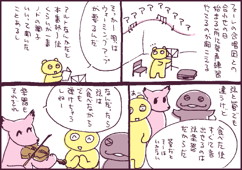 楽器マンガ