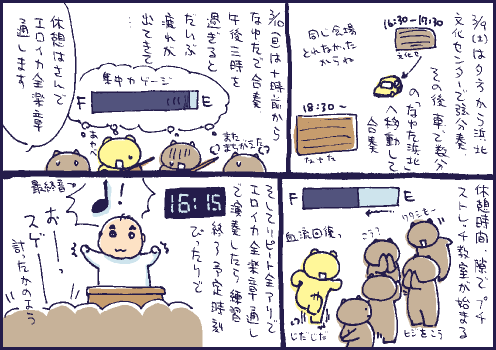 疲労マンガ