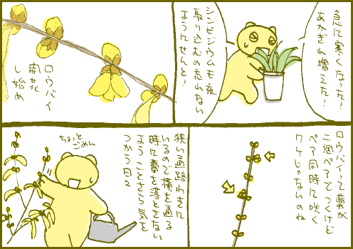 開花マンガ