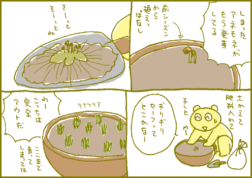 発芽マンガ