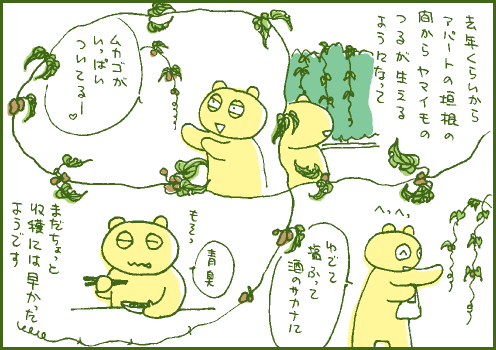 収穫マンガ