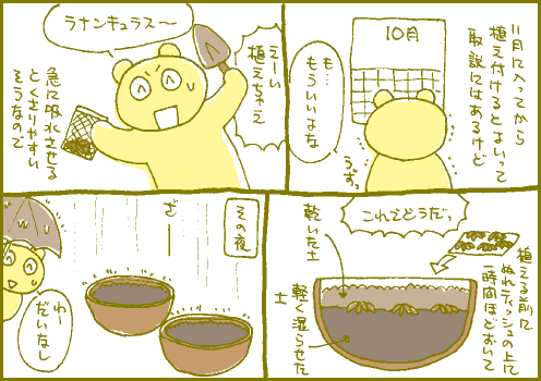 植付マンガ