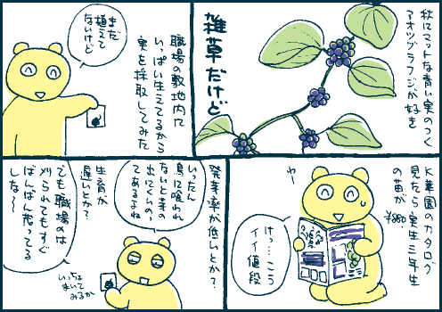 苗木マンガ