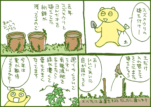 雀瓜マンガ