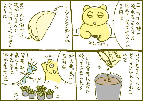 育苗マンガ