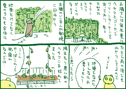 水遣マンガ