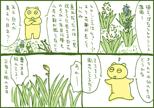 開花マンガ